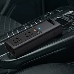 Інвертор автомобільний розетка на 220в Baseus in-car 150w - мініатюра 5