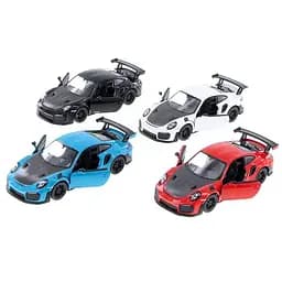 Металева інерційна легкова модель Porsche 911 GT2 RS 5", відкриваються двері (В асортименті) - мініатюра 3