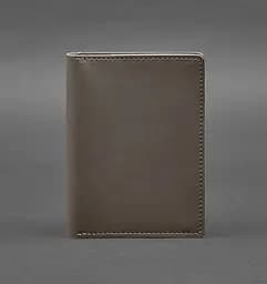 Кожаная обложка-органайзер для документов 6.1 темно-бежевый краст