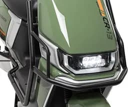 Електроскутер Двомісний Crosser CR13 (2000W, Графенова батарея 72V/24Ah) Зелений - мініатюра 5