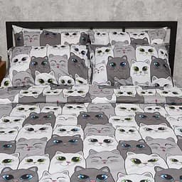 Набір наволочок Moon&Star Бязь Gold Люкс Furry Friends 50х50 см 2 шт