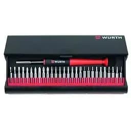 Набор бит с отверткой Wurth для точной механики 29 шт. (06134895)