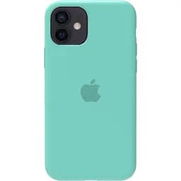 Чохол-накладка Toto Silicone Full Protection Case Apple iPhone 12/12 Pro Ice Blue - мініатюра 2