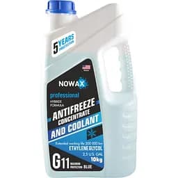Антифриз Nowax Blue G11 синій 10 кг (NX10004)