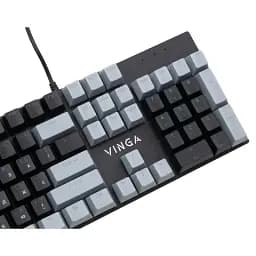 Клавіатура Vinga KBGM-090 LED Red Switch USB Grey/Black (KBGM-090R Grey/Black) - мініатюра 6