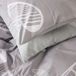 Наволочка MirSon Бязь 17-4828 Emmerich 50х70 см сіра (2200009389870)