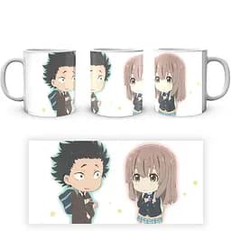 Кухоль GeekLand Silent Voice Форма голосу Нішимія Ішида SV 02.10 330 мл білий - мініатюра 4