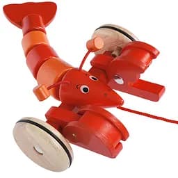 Игрушка-каталка Goki Лобстер (54904G)