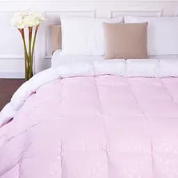 Ковдра пухова MirSon Karmen №1829 Bio-Pink, 90% пух, полуторна, 215x155, рожева (2200003012941) - мініатюра 4