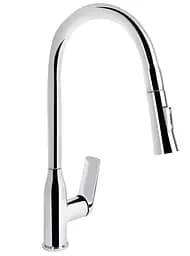 Смеситель для кухни Qtap Vlasta New с выдвижным изливом QTVLA344CRM45646