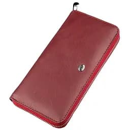Універсальний жіночий клатч ST Leather 18865 червоний