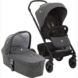 Коляска 2 в 1 Joie Chrome DLX Pavement серая