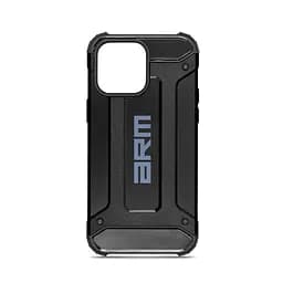 Чехол для Apple iPhone 14 Pro Max, Panzer, черный, противоударный, бронированный, милитари, панель-накладка, защита всего корпуса, защита дисплея и камеры, термополиуретан (TPU) + поликарбонат (PC), ArmorStandart (ARM70800)