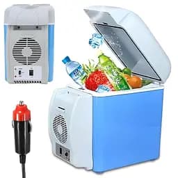 Портативний автохолодильник 12 В з підігрівом, охолодженням та живленням від прикурювача