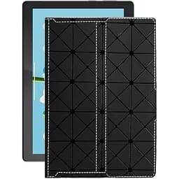 Чохол StatusCASE з екошкіри для планшету Lenovo Tab M10 GHD X605FC Чорний ромб