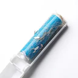 Багаторазовий липкий ролик для чищення одягу Semi Mini складаний Blue - мініатюра 2