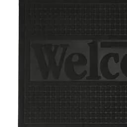 Килимок придверний Eco Fabric Welcome без кромки чорний 60 х 90 см (6090-010) - мініатюра 8