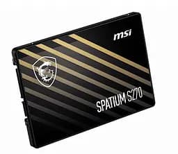SSD накопичувач 960GB MSI Spatium S270 2.5 SATAIII 3D TLC (S78-440P130-P83) - мініатюра 3