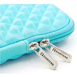 Сумка для ноутбука 13" Mosiso Nylon Fundo Cube sky blue - мініатюра 3