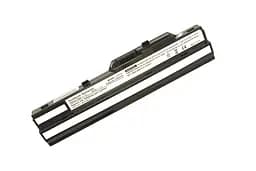 Акумулятор для ноутбука MSI BTY-S12 Wind U100 11.1V Black 5200 mAh