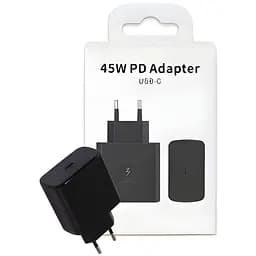 Зарядний пристрій Hoco Adapter 45W Black