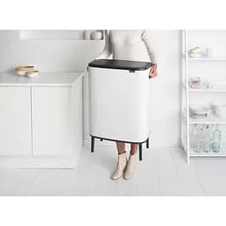 Бак для сміття Brabantia Bo Touch Bin Hi білий 2x30 л (130601) - мініатюра 7