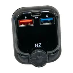 ФМ модулятор в машину автомобільний трансмітер із зарядкою HZ H43+ BT TYPE-C - мініатюра 4