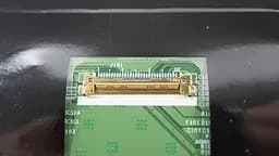 Матриця 17.3 B173HTN01.1 1920х1080, 30pin, LED NORMAL, матова, роз'єм ліворуч знизу для ноутбука - мініатюра 2