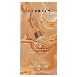 Кава в капсулах Carraro Nespresso Aluminium Nocciola 55 г (10 шт. х 5.5 г)