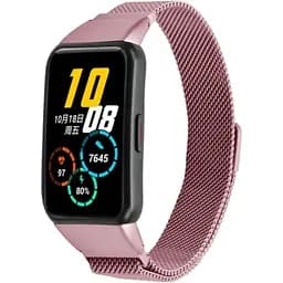 Ремінець DK для Honor Band 6 / 7 Metal Milanese Loop Magnetic (012956) (pink rose)