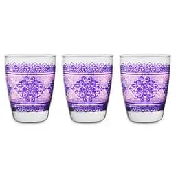 Набор стаканов Cerve Шарм Фуксия 300 мл 3 шт. (650-664)