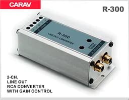 Перетворювач рівня сигналу 2-х канальний Carav R-300 - мініатюра 3