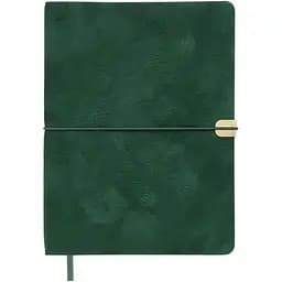 Ежедневник недатированный Buromax Velour A5 искусственная кожа 336 страниц зеленый (BM.20770-04)