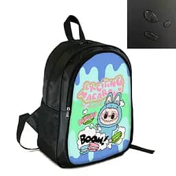 Рюкзак городской/школьный 38×28см с принтом Лабубу/Labubu детский, подростковый, спортивный (4149)