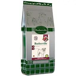 Сухой корм для собак мелких пород Baskerville HF Adult Rind Getreidefrei kleine Rassen с говядиной 7.5 кг