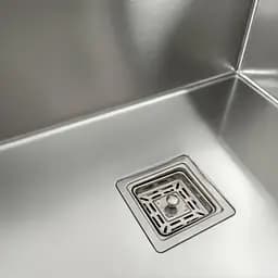 Кухонна мийка Platinum Handmade 60x50 (600x500x230 мм) PVD HSB, Нержавіюча сталь - мініатюра 6
