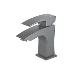 Смеситель для умывальника Gappo G1007-91 оружейная сталь Графитовый хром