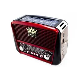 Радіоприймач Golon RX-455 Solar USB LED ліхтарик - мініатюра 2