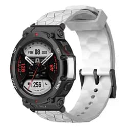 Ремінець Primolux Dimond силіконовий для годинника Xiaomi Amazfit T-Rex 2 (A2169 / A2170) - White - мініатюра 2