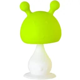 Прорезыватель-погремушка Baby Team Весельчак (4037_зеленый)