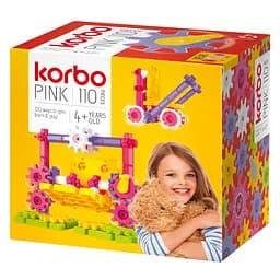 Набор для творческого конструирования Korbo Pink 110 деталей (65909)