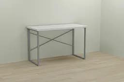 Комп'ютерний стіл Ferrum-decor Дейв 75x140x70 сірий ДСП Білий 32мм (FRD-102413)