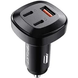 АЗП Acefast B3 PD66W+QC4.0 (1USB-A/2C) Black