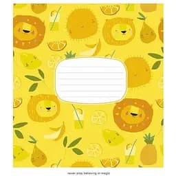 Зошит учнівський Bright life Школярик 012-3101K-1 у клітинку на 12 аркушів