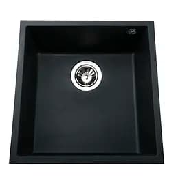 Гранитная мойка Globus Lux Ammer чорный 440x440 мм А0002, Черный