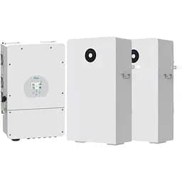 Система зберігання енергії Deye SUN-10K-SG02LP1-EU-AM3 10kW + 2 АКБ RW-F16 32.1kWh (51.2V/314Ah/16076Wh) [159434]