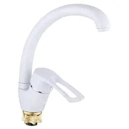 Смеситель для кухни Wezer YUB4-181-WHITE белый