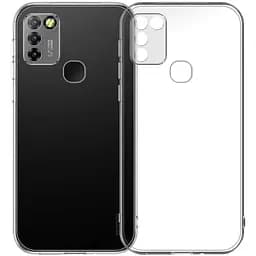 TPU чохол Epik Transparent 1.5 mm Full Camera для Infinix Hot 10 Lite Безбарвний прозорий