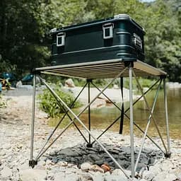 Складаний стіл Naturehike CNK2450JJ013, L, алюміній, сірий - мініатюра 5