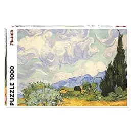 Пазл Piatnik Пшеничне поле з кипарисом Вінсент ван Гог 1000 ел. (PT-539145)